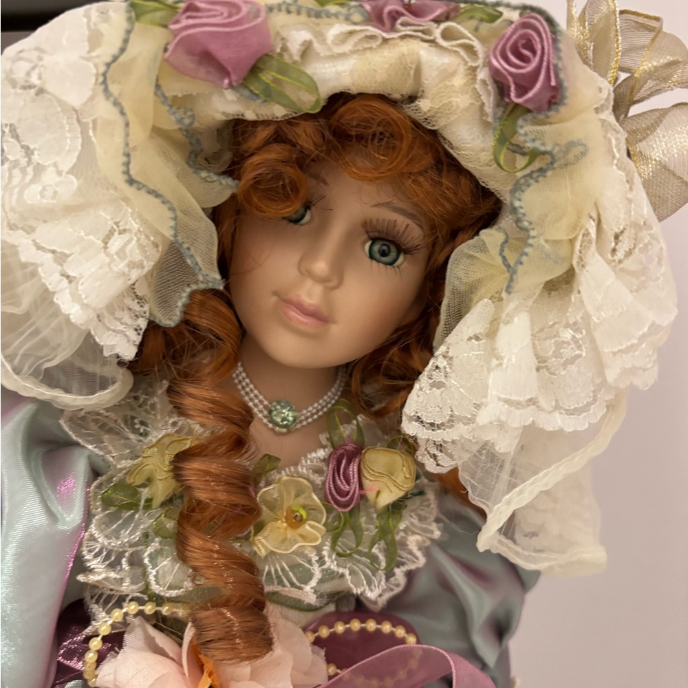 Vintage Porcelain Doll ‘Melina’